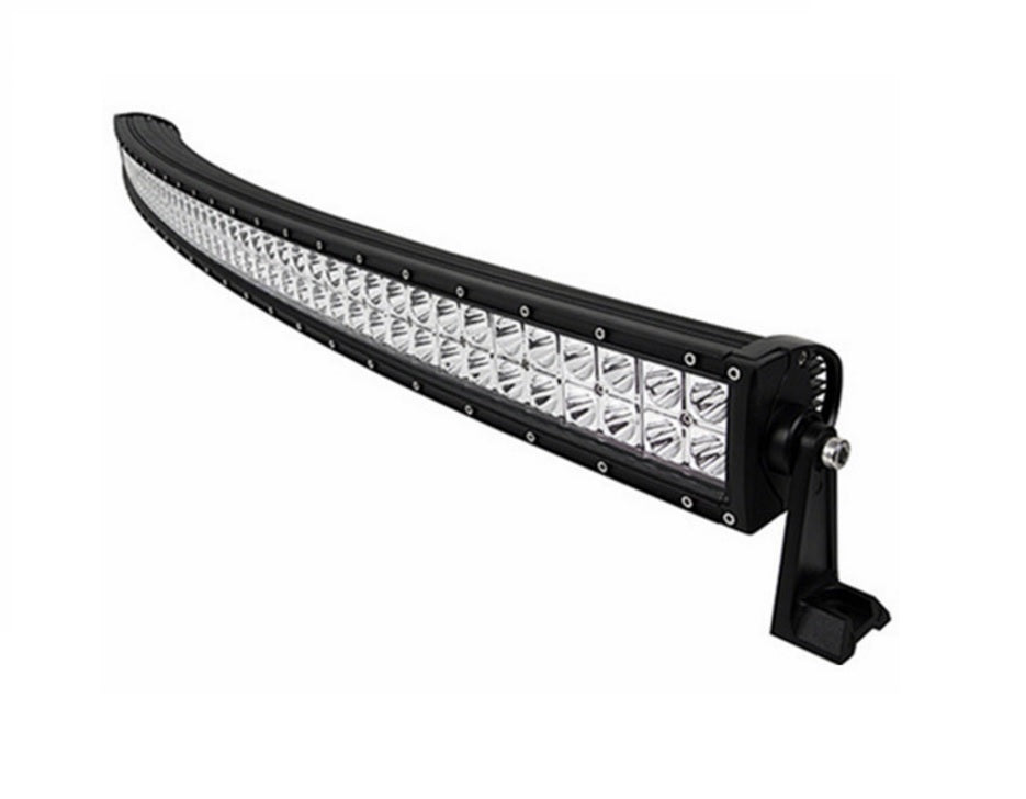 Rampe lumineuse LED incurvée, 300 W, 129 cm, 12/24 V, homologuée ECE