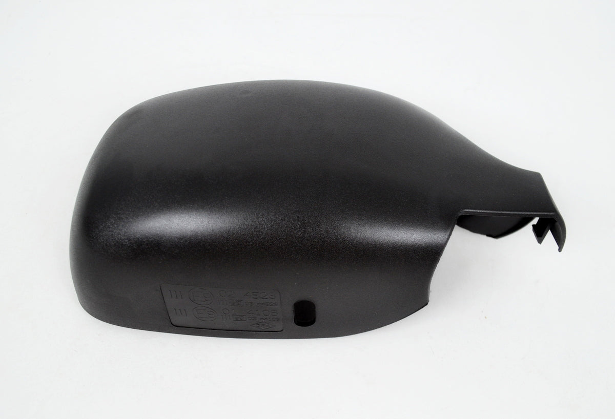 Coquille de rétroviseur droit – adaptée pour Renault Kangoo II, ABS noir