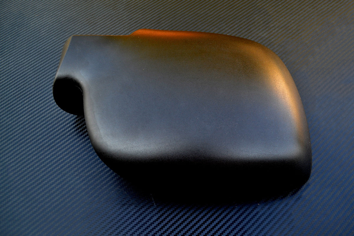 Κάλυμμα δεξιού καθρέπτη πόρτας – κατάλληλο για Renault Kangoo III, μαύρο πλαστικό ABS