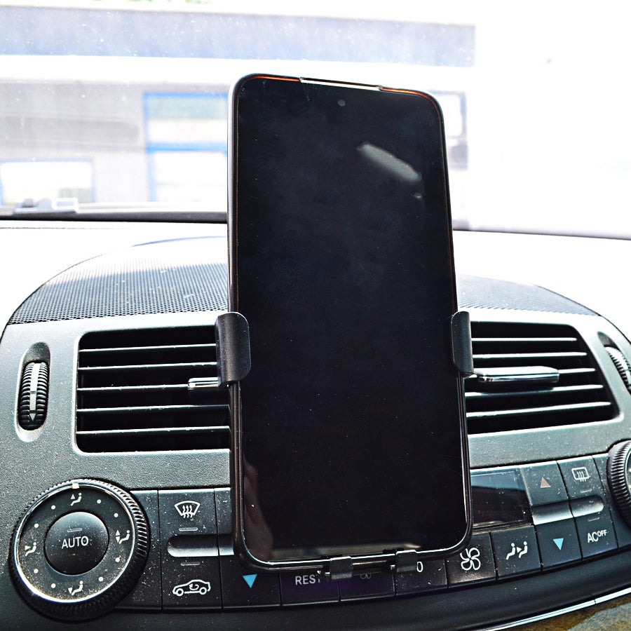 Universal Car Phone Holder Air Vent Clip Mount, Black