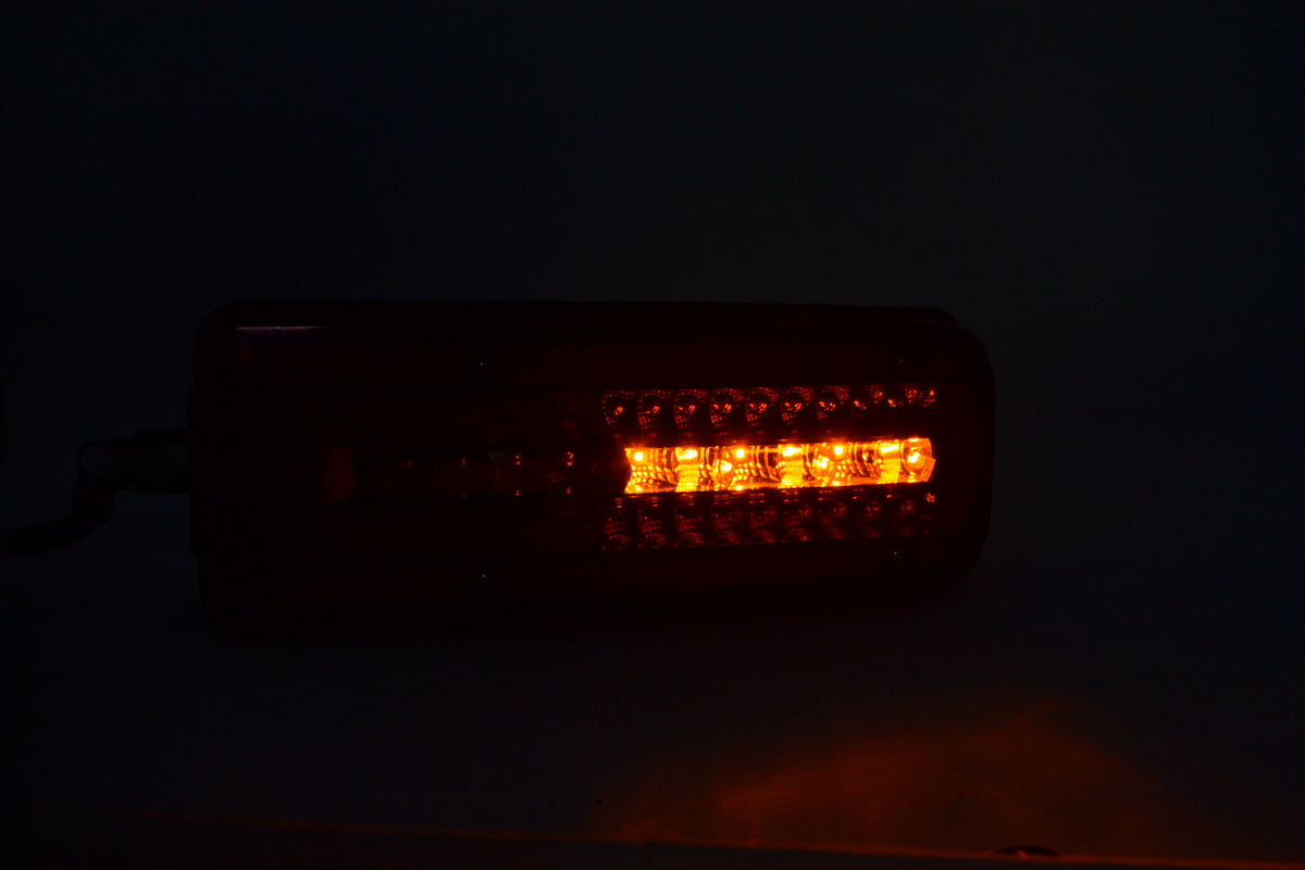 Десен LED комбиниран заден фар – подходящ за MAN TGX Euro 6, 24V, 400×160×90 mm