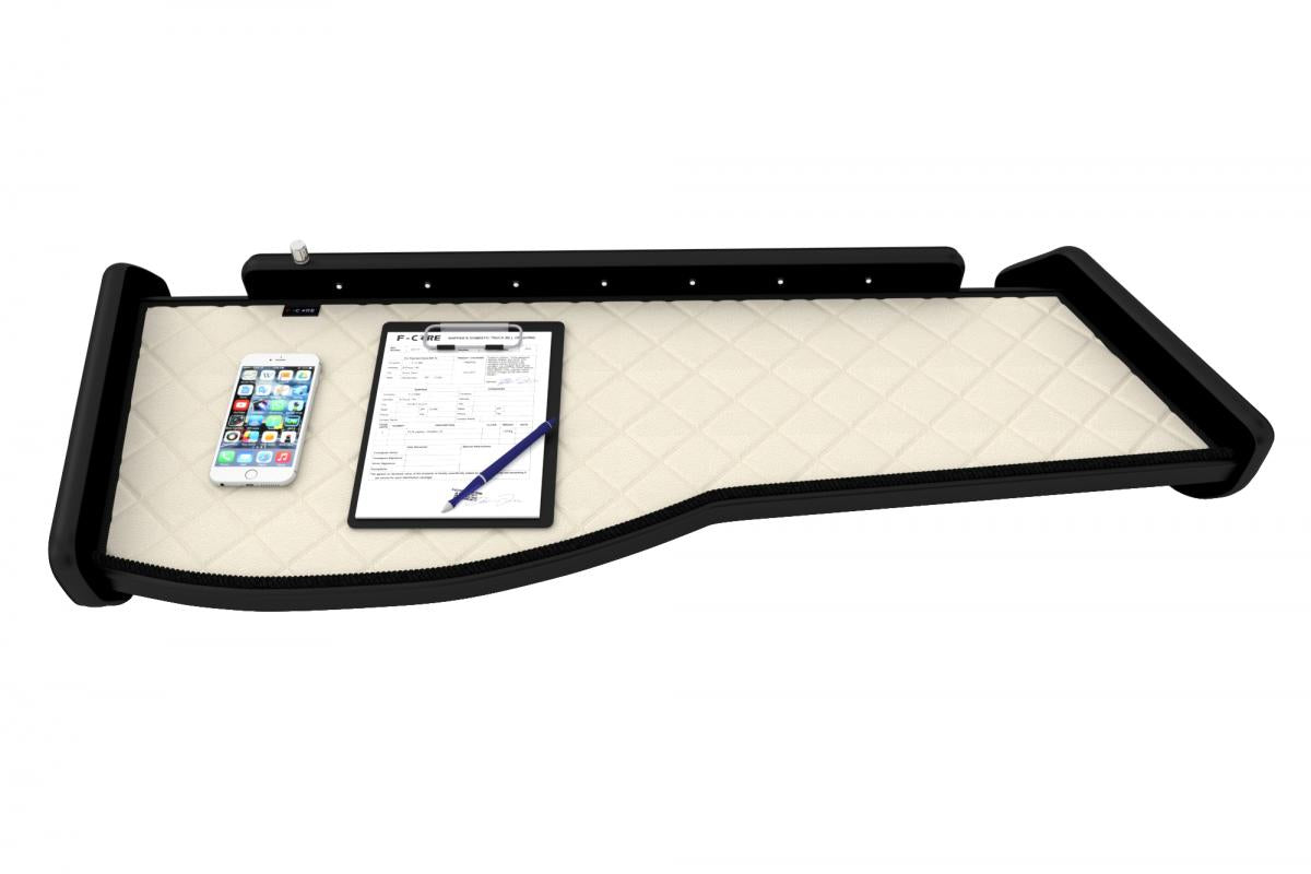 Long Dashboard Table with LED – suitable for Mercedes Sprinter CDI 2000–2006, Beige Carpet
