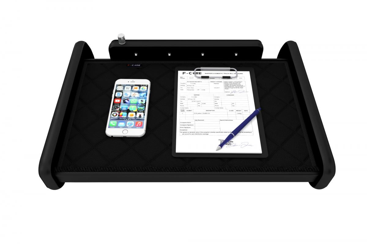 Central Truck Table with LED Lighting, suitable for Mercedes Sprinter CDI 2000–2006, Black Carpet