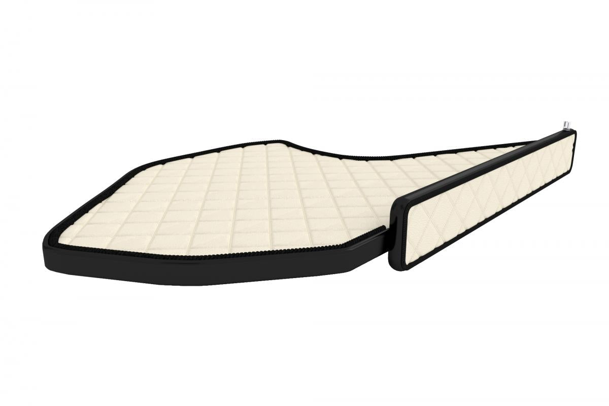 Централна маса за камион с LED – подходяща за DAF XG, XG+ и XF NG (от 10.2021), цвят шампанско