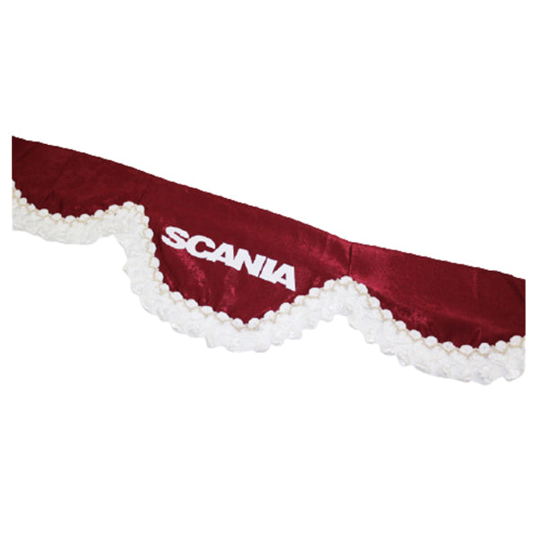 Rideau avant pour camion adapté pour Scania – Bordeaux, pièce unique