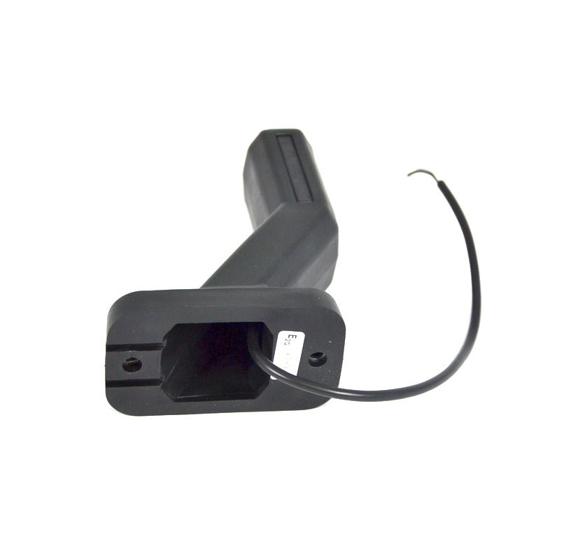 Троен LED габарит, десен „horn“ тип, червен/бял/жълт, 12/24V