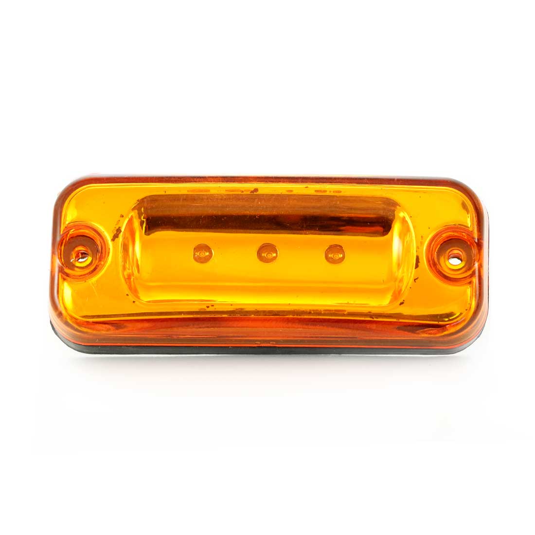 Feu de gabarit latéral à LED adapté pour DAF – 24 V, jaune, 3 LED