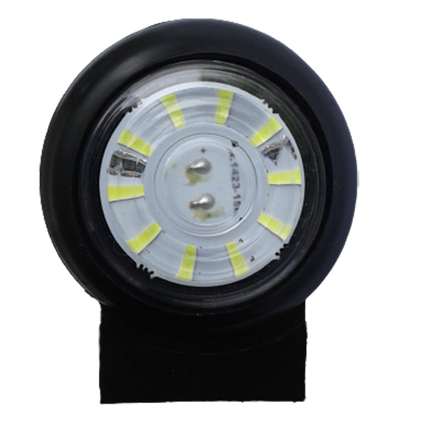 Feu de gabarit LED rond, 10 LED blanches, 12/24 V, modèle UK