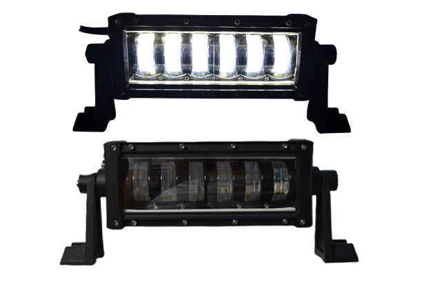 Barre lumineuse LED 48 W 12/24 V – Projecteur compact tout-terrain et de travail, 190 x 75 x 90 mm