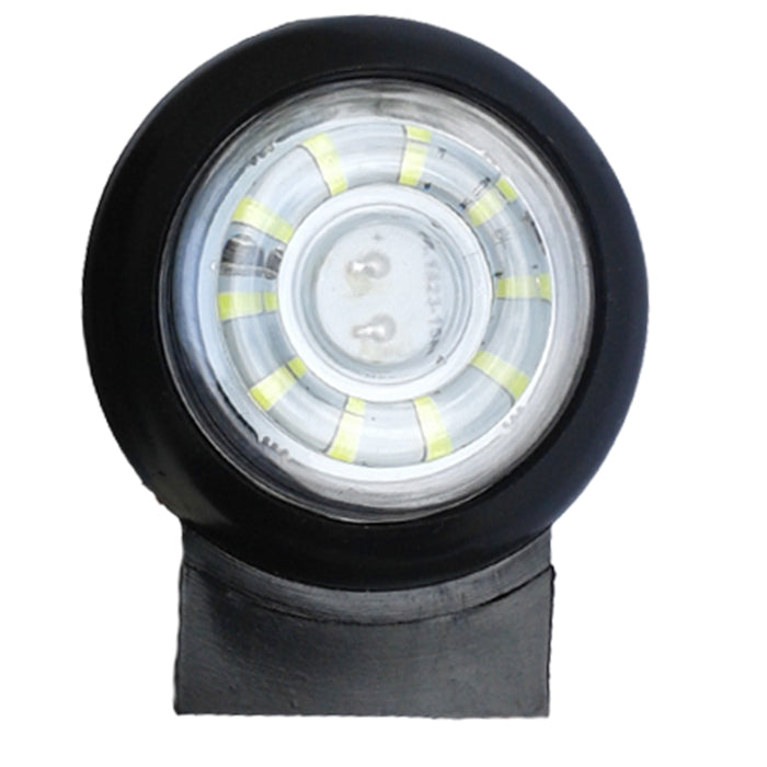 Feu de gabarit LED rond, 10 LED blanches, 12/24 V, modèle UK