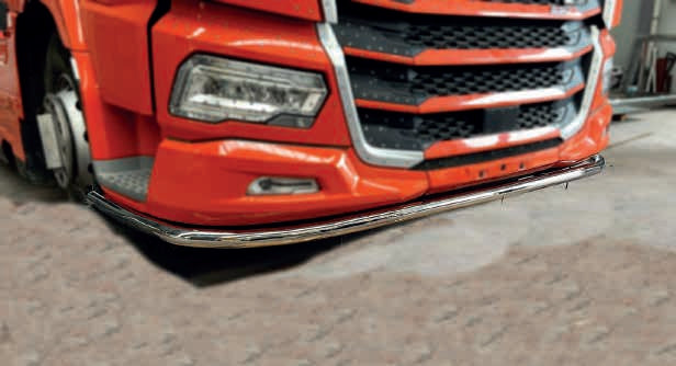 Barre de protection avant inférieure – pleine largeur, adaptée pour DAF XG/XG+
