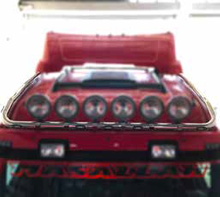 Pare-buffle de toit haut profond – adapté pour Scania Baseline 1998–2016, acier inoxydable, 60 mm