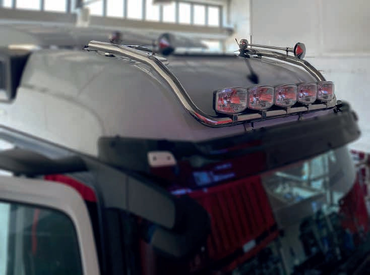 Oberer Dachbügel – geeignet für Mercedes Actros MP4 1842–1845, Low Cab