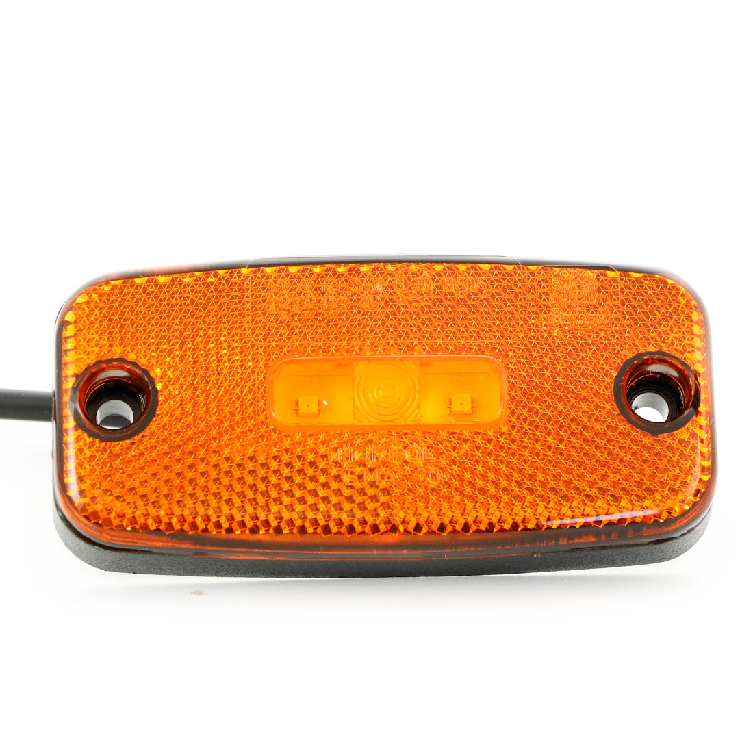 Feu de gabarit latéral LED – jaune, 3 diodes, 12/24 V, adapté pour Krone