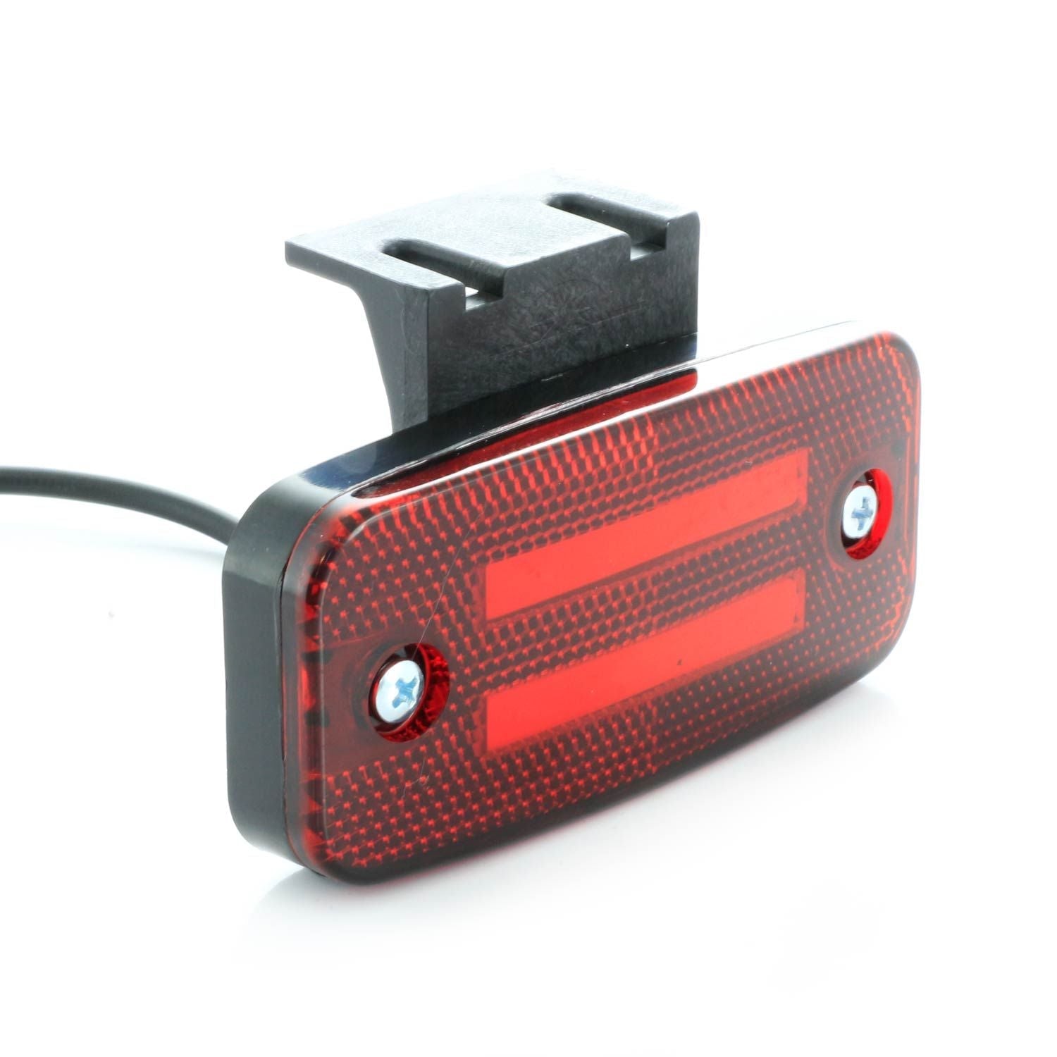 Feu de position à LED néon adapté pour Krone – rouge à double bande avec support de fixation
