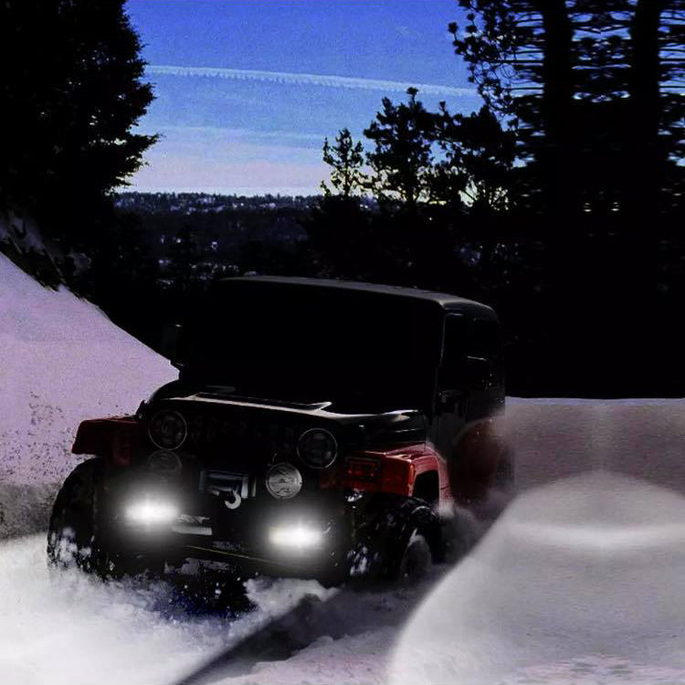 Projecteur de travail à LED en aluminium – 6 diodes, 18 W