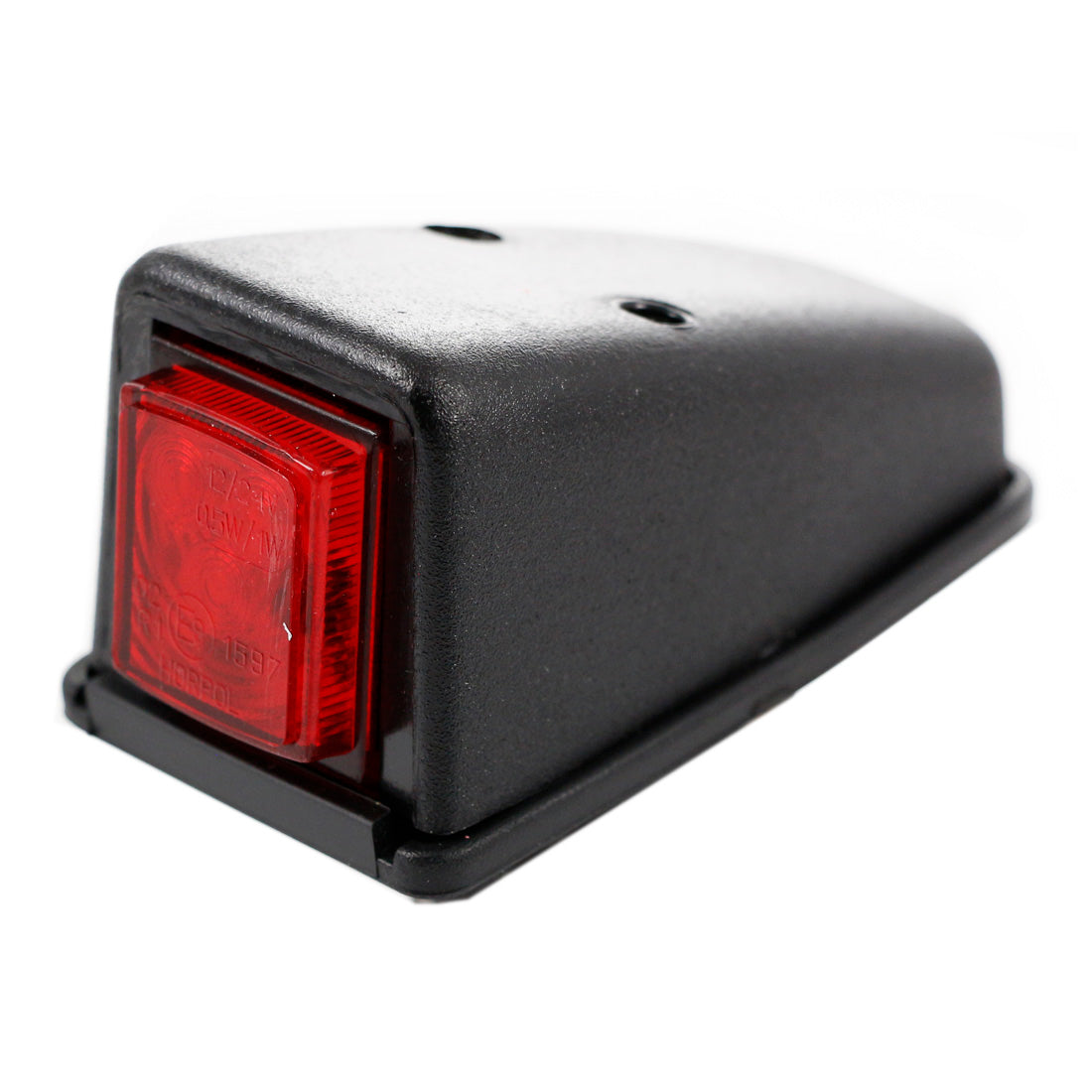 Feu de gabarit à LED rouge, montage d’angle ou de toit, 12/24 V, 100 x 50 x 50 mm