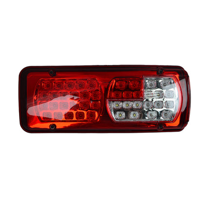 Feu arrière droit à LED adapté pour DAF – 24 V, 400 x 160 x 85 mm, entraxe de boulons 150 mm