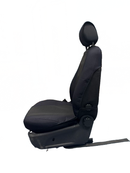 Housses universelles pour sièges avant ELEGANCE, noir, lot de 2