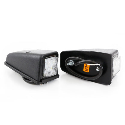 Feu de gabarit à LED blanc, montage d’angle/toit, lampe de position 12/24 V