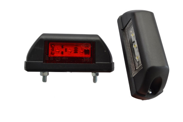 Vertikales LED-Umrisslicht, Weiß, 12/24V, 9 x 3,8 cm, Hergestellt in Polen