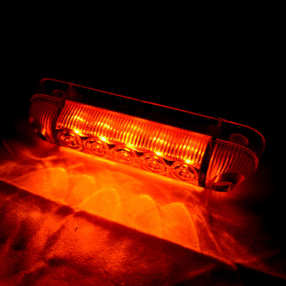 Ovales gelbes LED-Umrisslicht – 24V Markierungs- und Positionsleuchte