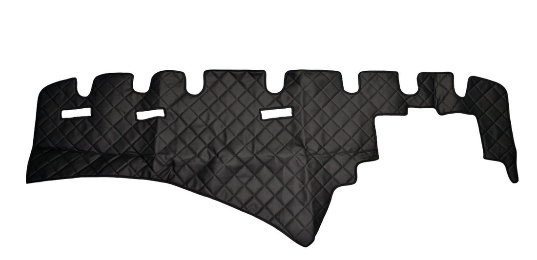 Стелка за табло – изкуствена кожа (еко кожа), черна, подходяща за Scania R Streamline 2009–2016