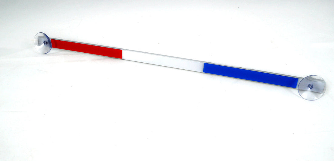 LED Warning Light Bar 75 cm Red/White/Blue 12/24 V for Vehicles