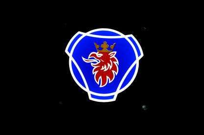 3D Black Interior Windshield Signs Suitable for Scania – Blue Griffin Design