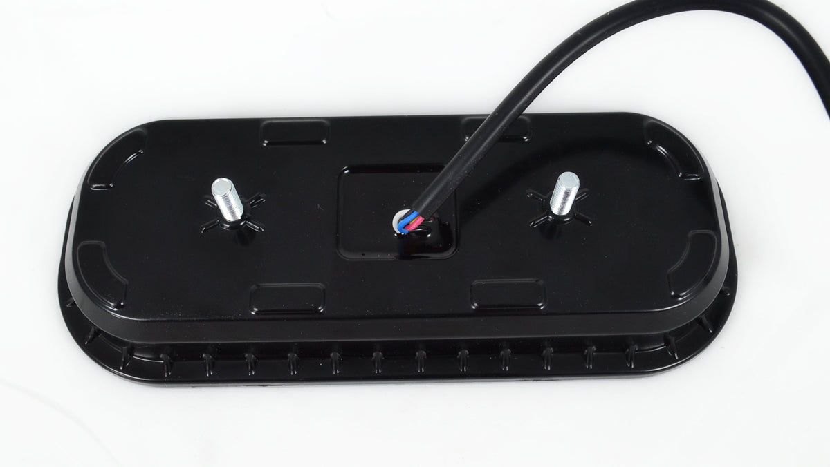 Feu arrière combiné ovale à LED néon – 24 V, 4 fonctions, clignotant dynamique