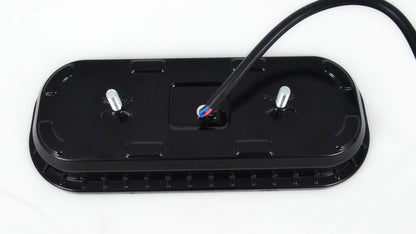 Feu arrière combiné ovale à LED néon – 24 V, 4 fonctions, clignotant dynamique