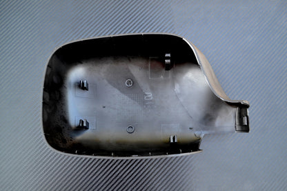 Left Door Mirror Cover – suitable for Renault Kangoo II, Black ABS