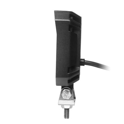 Projecteur de travail LED carré à double fonction, faisceau spot 15 W, lumière blanche et jaune, 10–30 V, IP67/IP69K