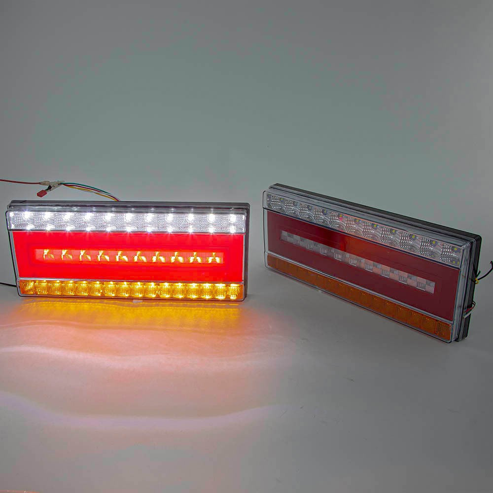 Feu arrière stop LED 24 V, 325 x 135 x 36 mm, clignotant dynamique, feu de position et de stop