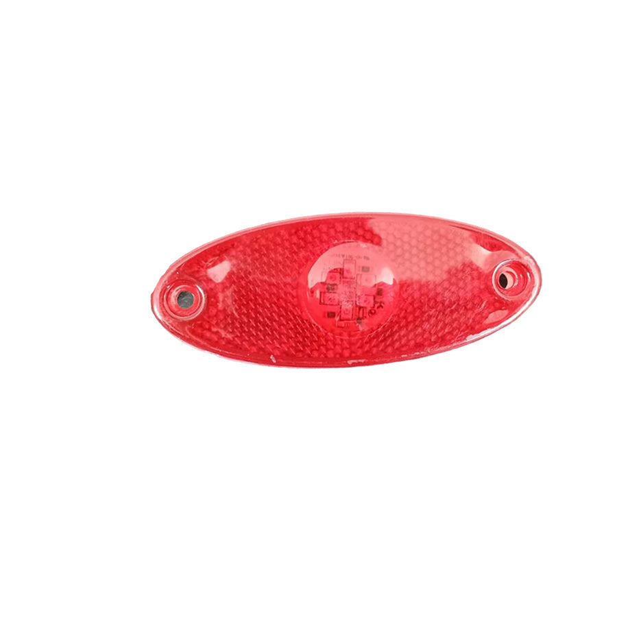 Feu de position à LED rouge ovale – 24 V, 6 LED, 101 x 40 x 12 mm