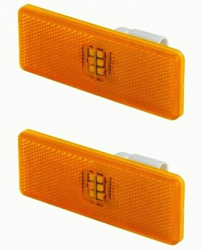 Gelbe Seitenmarkierungsleuchte – geeignet für Mercedes Atego I und Actros II