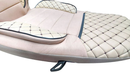 Housse de siège de luxe adaptée pour Iveco Stralis – beige, 2004–2018