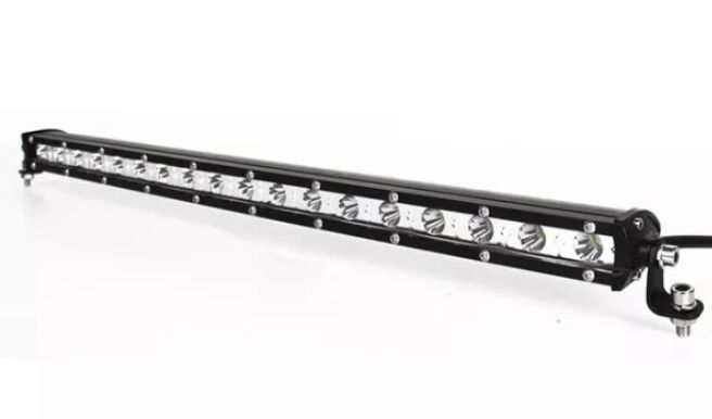 Slim LED Light Bar – 72 W, 24 x 3 W Epistar LEDs, Aluminum Housing
