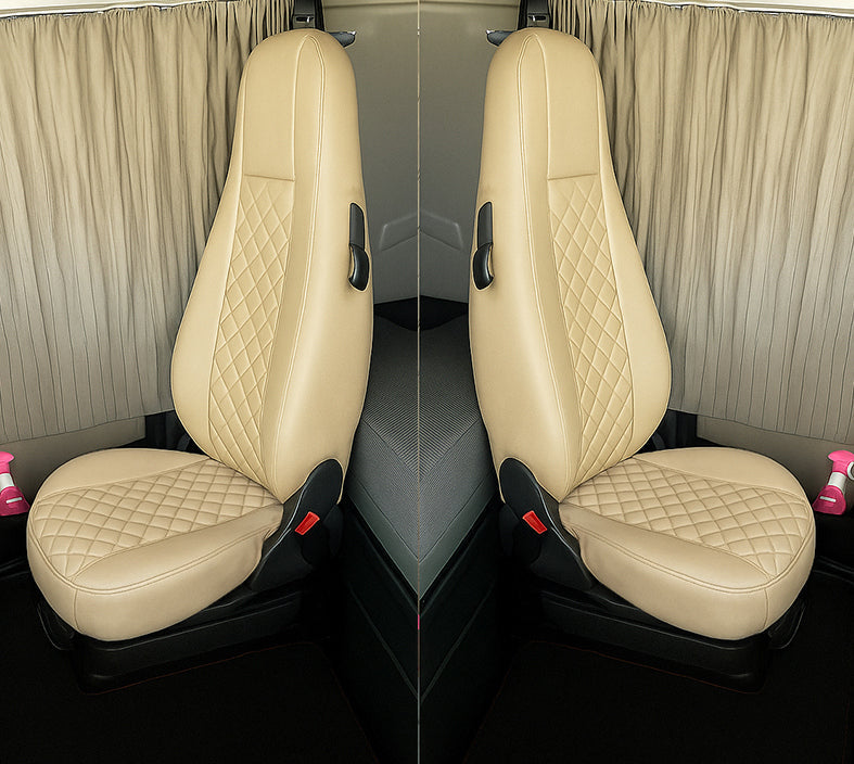 Housses de siège beige – adapté pour Volvo FH Euro 5, 2006–2015