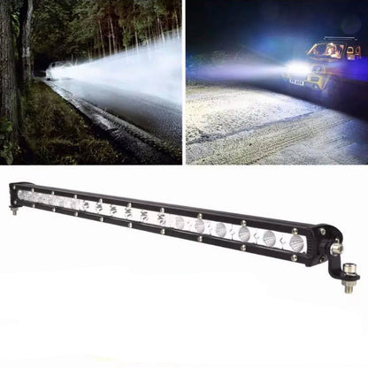 Slim LED μπάρα φώτων – 72 W, 24 x 3 W Epistar LED, αλουμινένιο περίβλημα