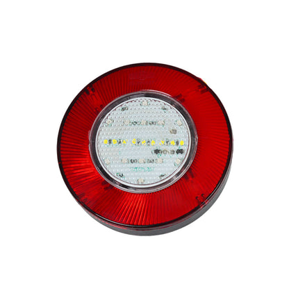 Petit feu arrière LED néon, type hamburger, 12 V, 120 x 25 mm, entraxe de fixation 45 mm