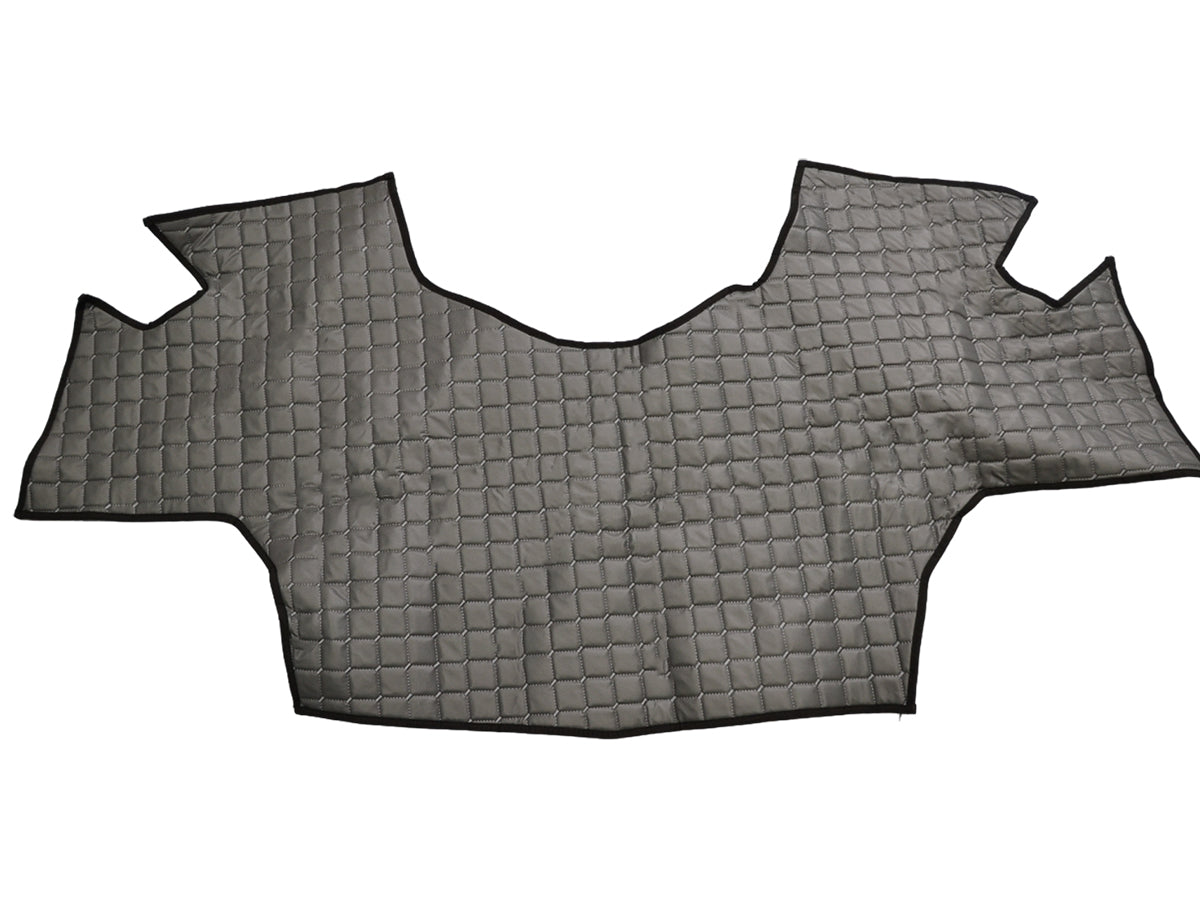 Tapis de sol en cuir gris foncé – adapté pour Claas Axion 2022