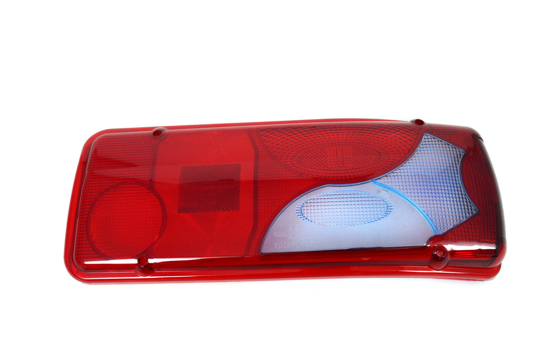 Blaue Rücklichtlinse – geeignet für MAN, rechte Seite