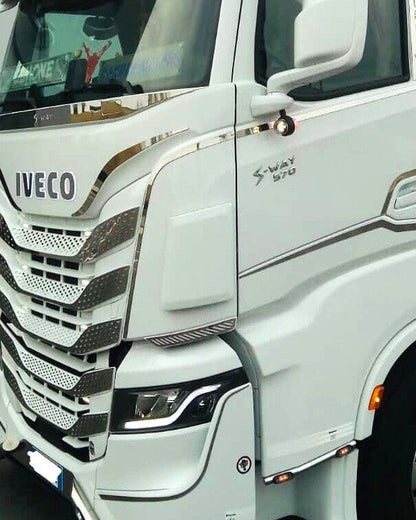 Coquilles de rétroviseurs – adaptées pour Iveco S-Way, plastique ABS