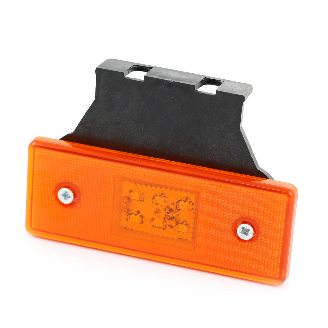 Feu de gabarit latéral LED jaune – 24 V, 6 LED, avec support de fixation