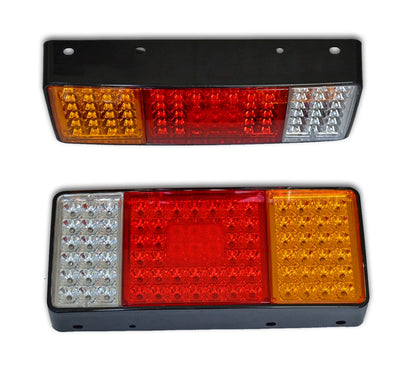 24V LED Tail Light with 3 Sections and 84 LEDs