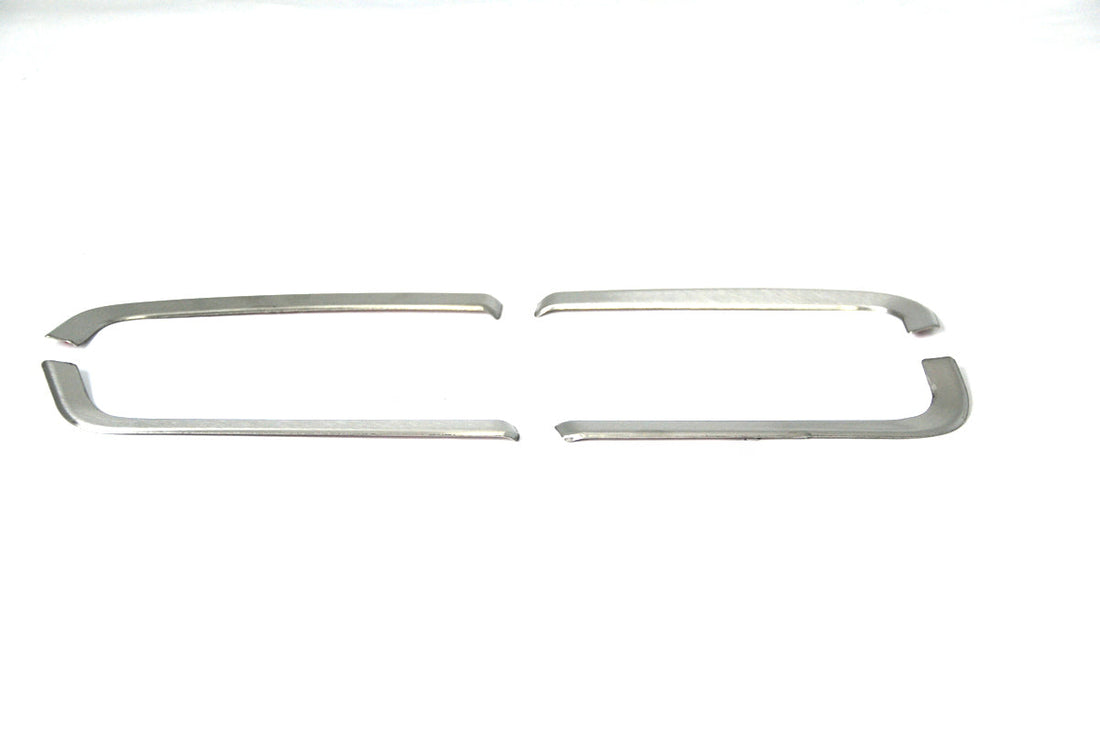 Σετ διακοσμητικών για φως θέσης εσωτερικής πόρτας – κατάλληλο για Scania S/R 2017+, αριστερή και δεξιά πόρτα, ανοξείδωτο ατσάλι χρωμίου