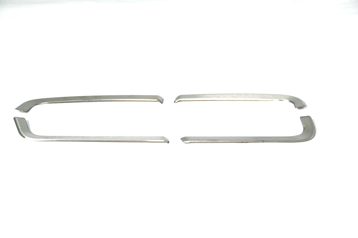 Σετ διακοσμητικών για φως θέσης εσωτερικής πόρτας – κατάλληλο για Scania S/R 2017+, αριστερή και δεξιά πόρτα, ανοξείδωτο ατσάλι χρωμίου