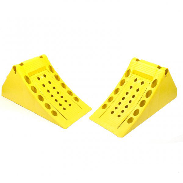 Radkeil mit Halter, 47,5 cm Reifenauflagefläche, 28 × 38,5 × 20 cm