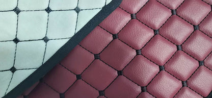 Tapis de tableau de bord – cuir synthétique (éco-cuir) bordeaux, adapté pour Scania R 2017+